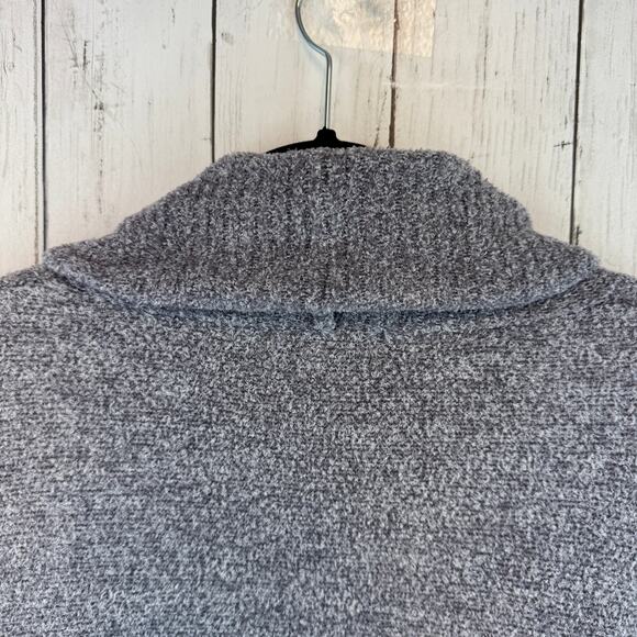 Barefoot Dreams Gray CozyChic Lite Circle Cardi Open Front Cardigan Size Medium - Picture 7 of 13